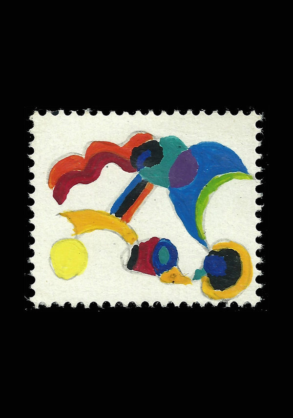 Briefmarke "Das letzte Gewebe"