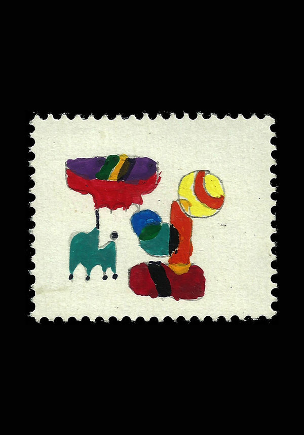 Briefmarke "Das Scamp"