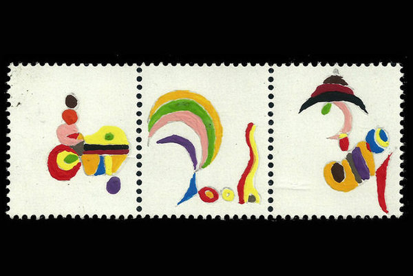 Briefmarke "Die offene Liebe"
