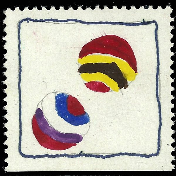 Briefmarke "Vor dem Anfang"